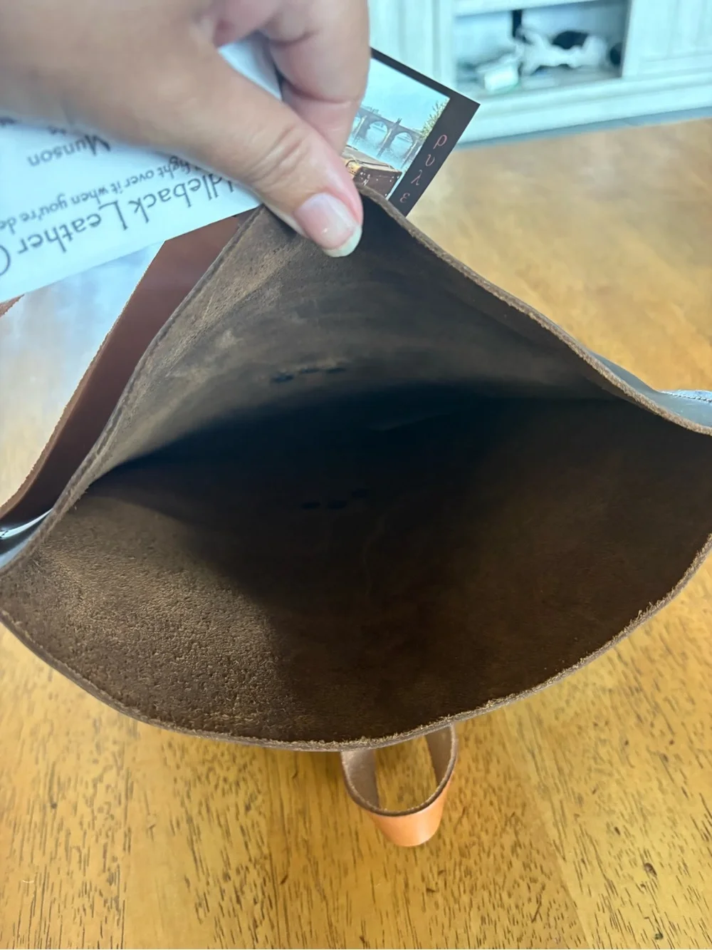 Saddleback, leather company, messenger bag